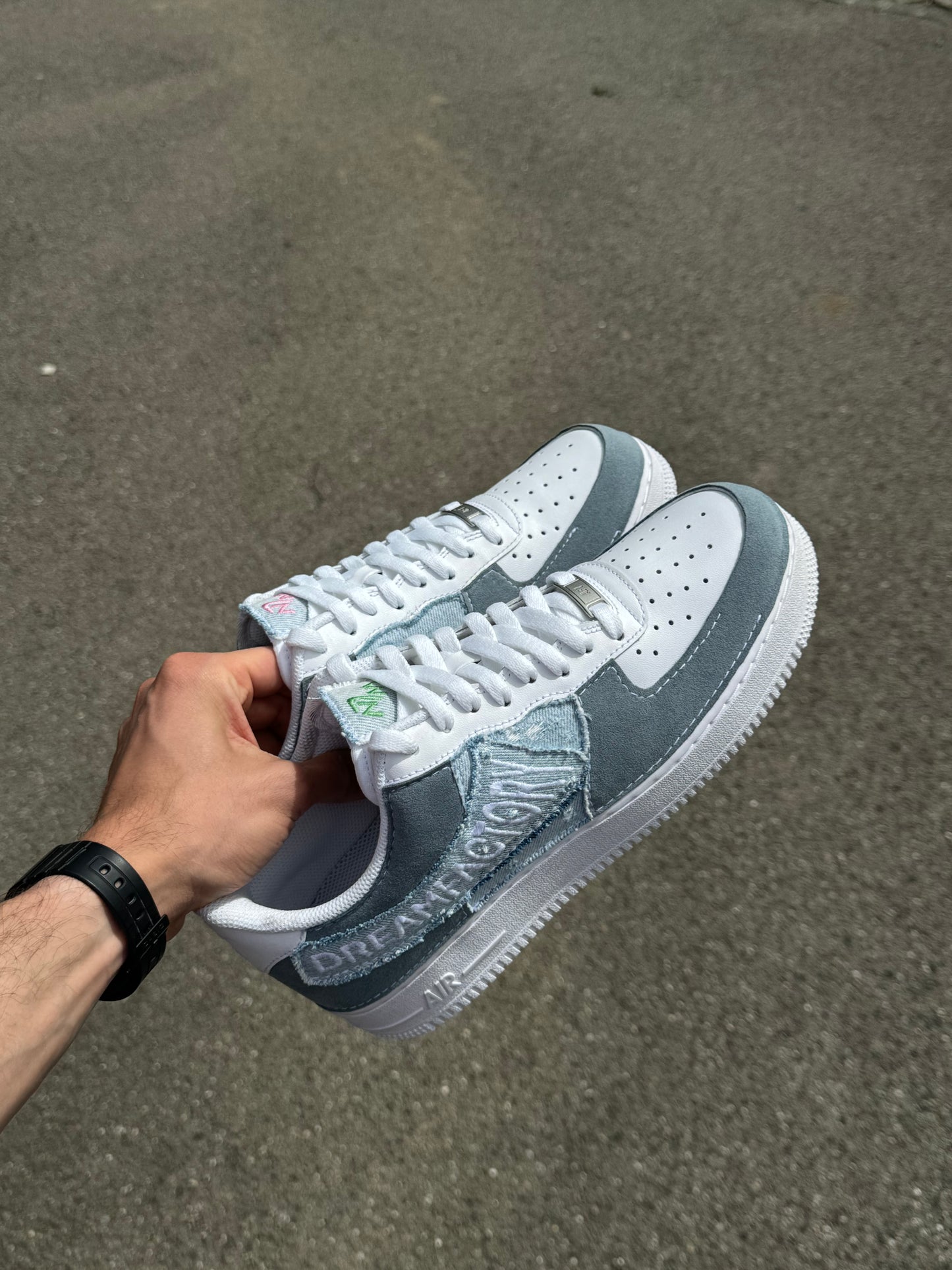Nike alcantara custom