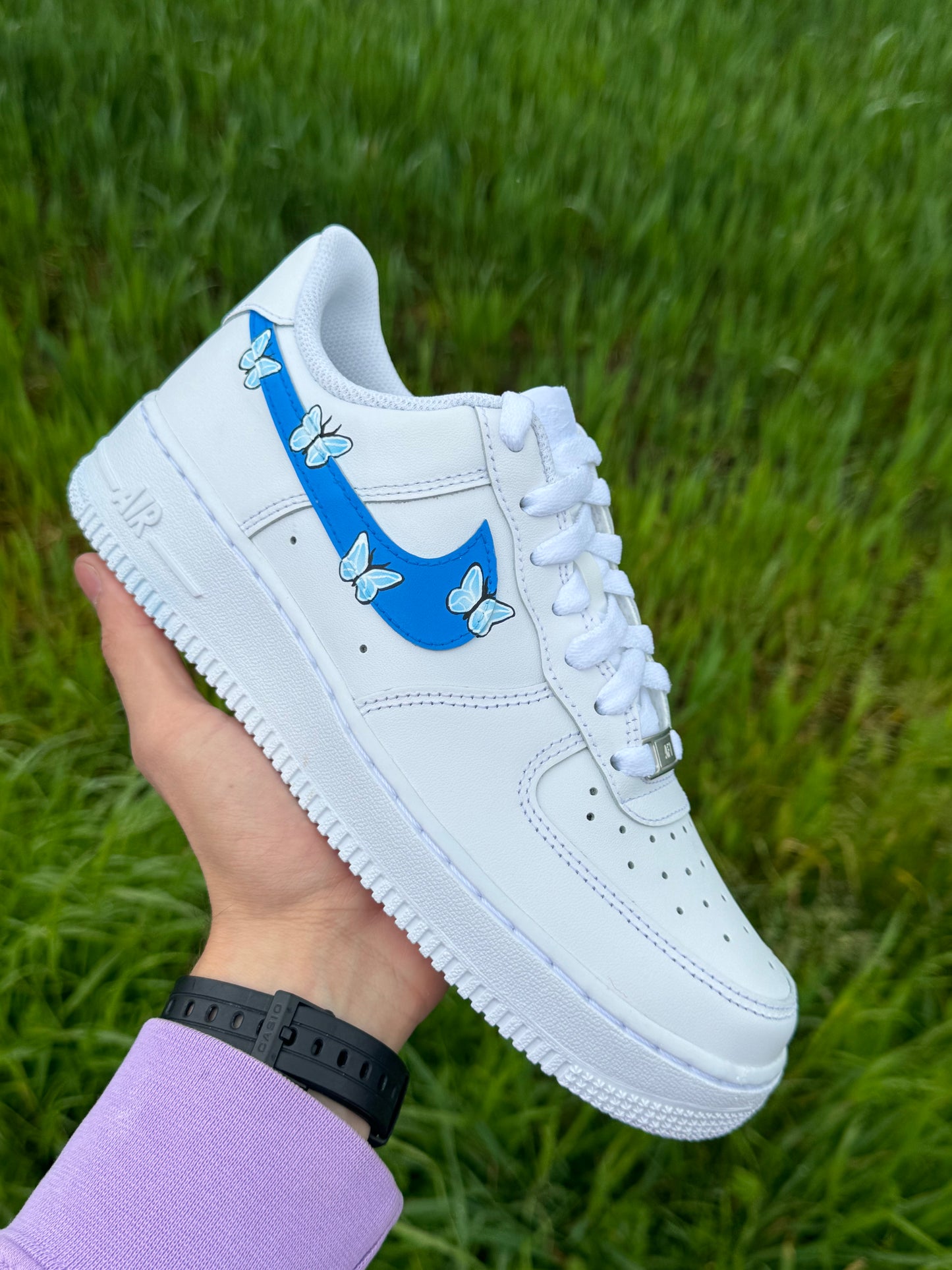 AF1 Butterfly swoosh