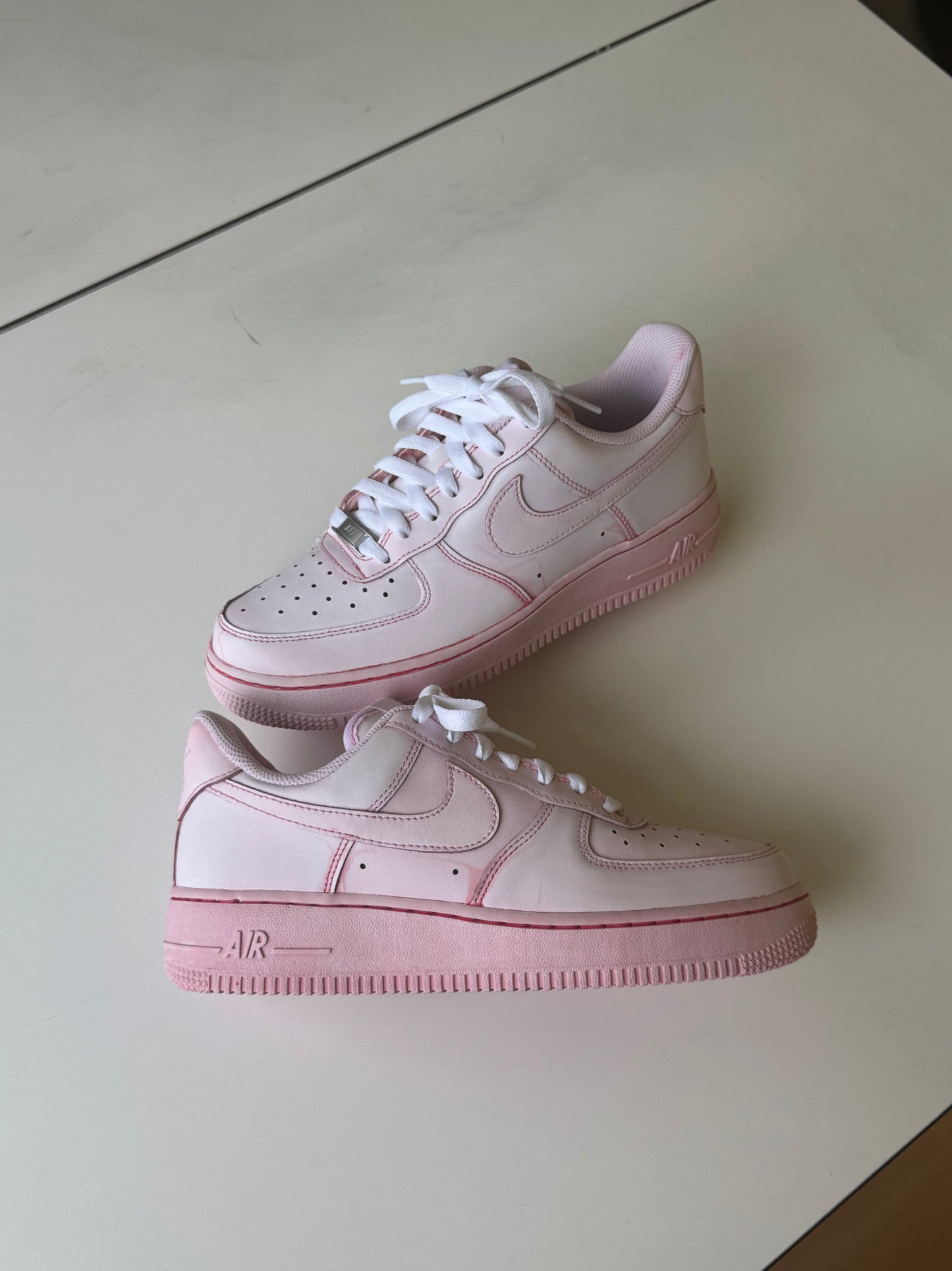 Nike AF1 Pink dyed